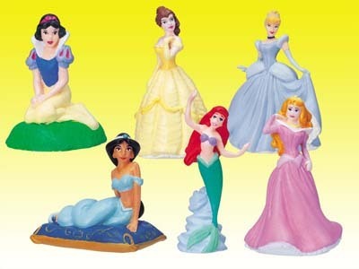  डिज़्नी Princess Figurines