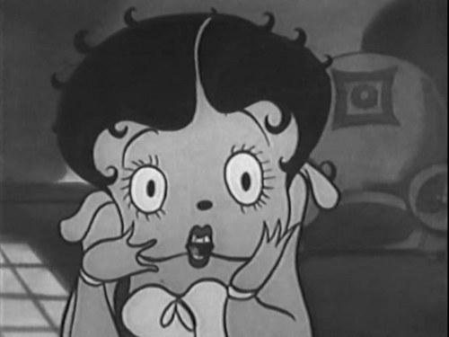 Betty Boop in mysterious mose