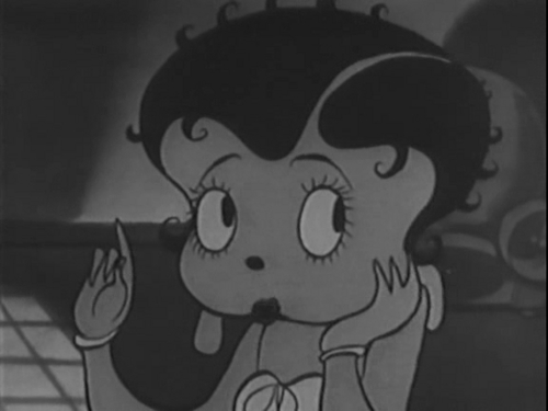  Betty Boop in mysterious mose