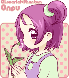  Onpu with 花