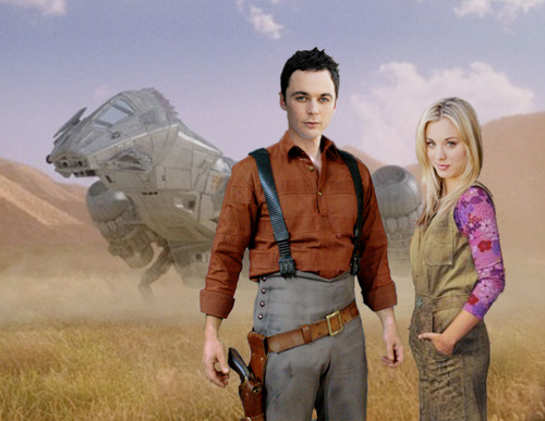  Sheldon & Penny fanart