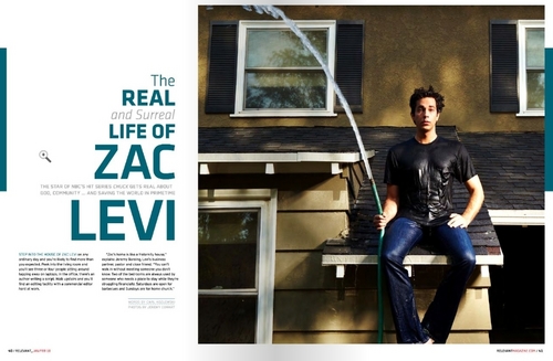  Zachary Levi in the January/February Issue of Relevant Magazine