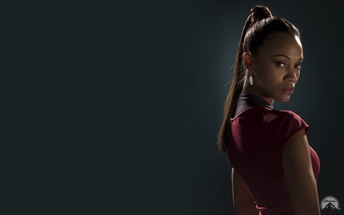  Zoe Saldana | bintang Trek Widescreen wallpaper
