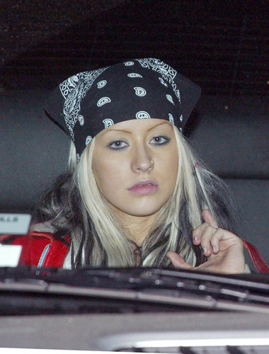  xtina out and about