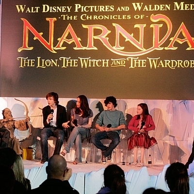  "The Lion, the Witch and the Wardrobe" Londra DVD Press Conference