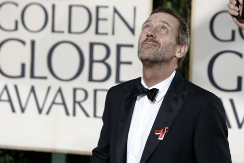  67th annual G.Globe Awards - Red Carpet - Hugh Laurie