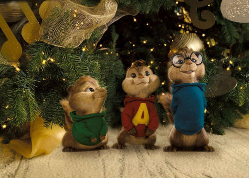  Chipmunks at Рождество