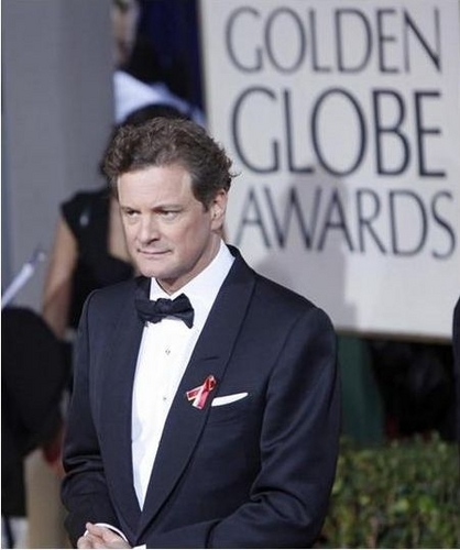 Colin Firth at 67th Golden Globe Awards