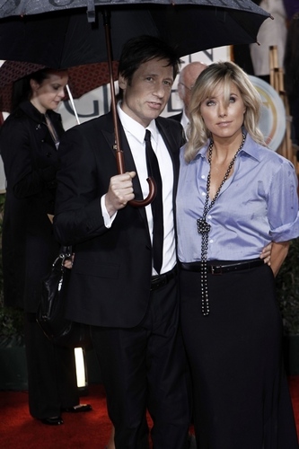  David Duchovny - 2010 Golden Globe Awards