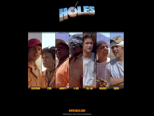  Holes Wallpaper- Characters