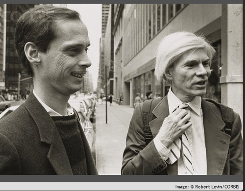  John waters`& Andy Warhol from Corbis