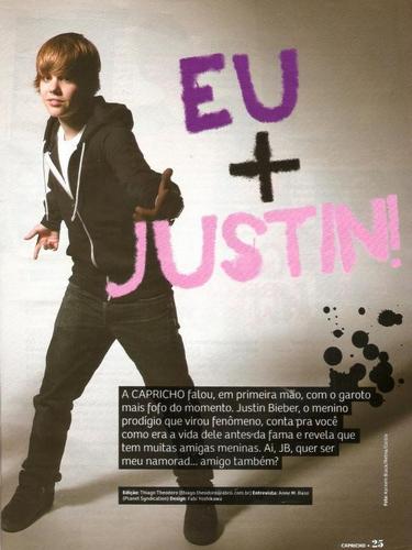  Justin Bieber Capricho Magazine