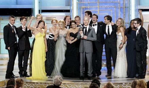 Lea and 欢乐合唱团 Cast @ 67th Golden Globe Awards