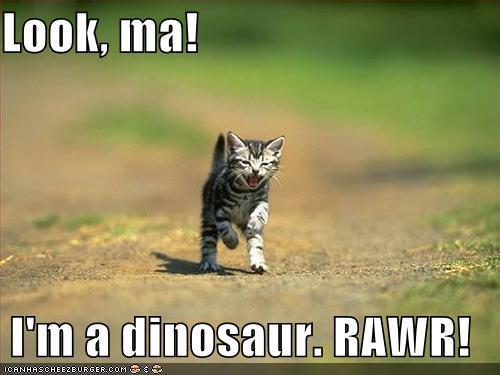  Look Ma "Im a dinosour"