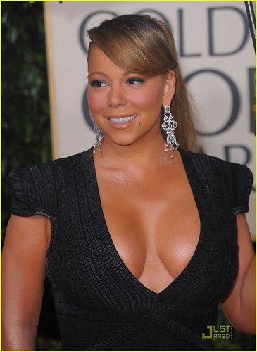  Mariah @ 2010 Golden Globe Awards