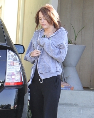  Miley Out in Hollywood