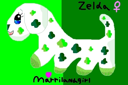  My webkinz Clover cachorro, filhote de cachorro drawing!!:D