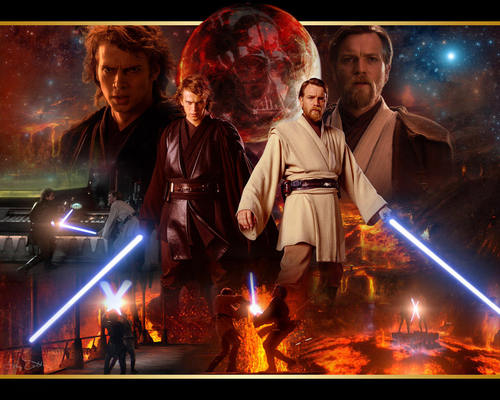  Obi Wan and Anakin