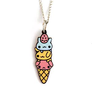  bunny ice cream cone