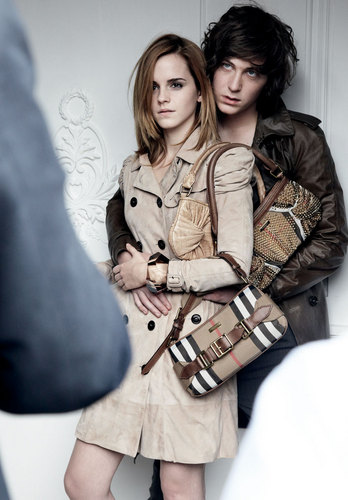 burberry Behind the scenes