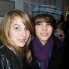 Justin Bieber and some girl selena4011 photo