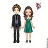 Edward and bella maked on dollz mania  Charlieminster photo