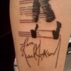 MJ tattoo karinamjforever photo