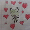 A picture of GIR, drawn by me! 123moo123 photo