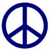 navy blue peace sign edited by tabitha tabulouscouture photo