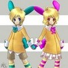 Zakbeck as minun and Silvamy as plusle sonicaice photo