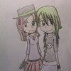 me and my awesome sister, gwentrentever, drawn by sonicluver101 7thGradeGenius photo