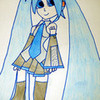 Miku Hatsune from Vocaloids! First anime attempt. MF114 photo