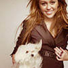 Miley and her doggie! MissSelenaGfan photo