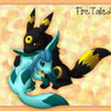 i love this pic glaceon x umbreon glaceonx94 photo