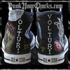 Volturi Converse Hand Painted Custom Chucks Back View punkyourchucks photo