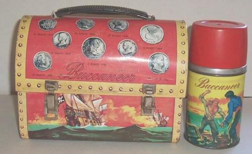  Buccaneer Vintage 1957 Lunch Box