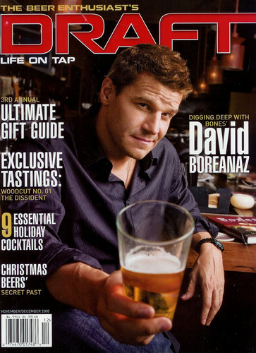 David Boreanaz in "Draft" Magazine