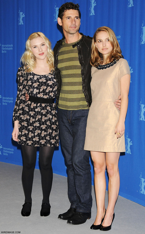 Eric with Natalie Portman & Scarlett Johanssson