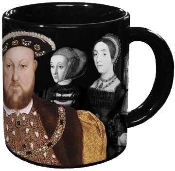 Henry VIII and his Disappearing Wives Mug
