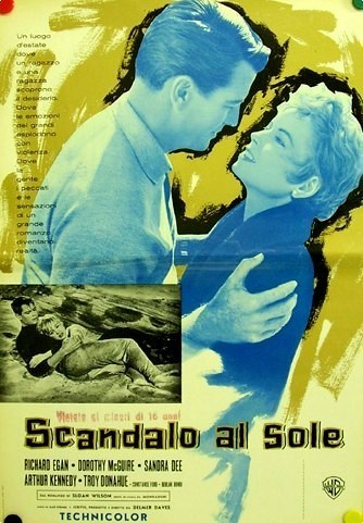1959 A Summer Place Italian Poster