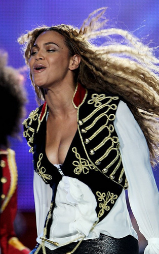  Beyonce at the WMA's
