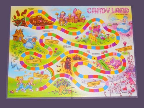  Candy Land achtergrond