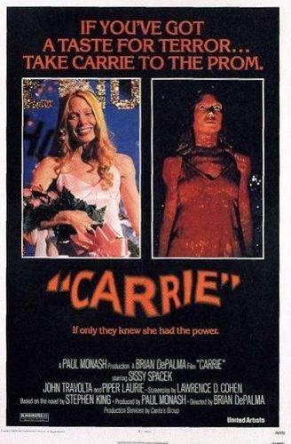  Carrie 1976 original film poster