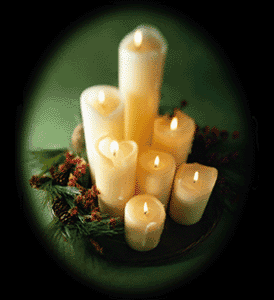  Weihnachten Candles - animated (Christmas 2008)