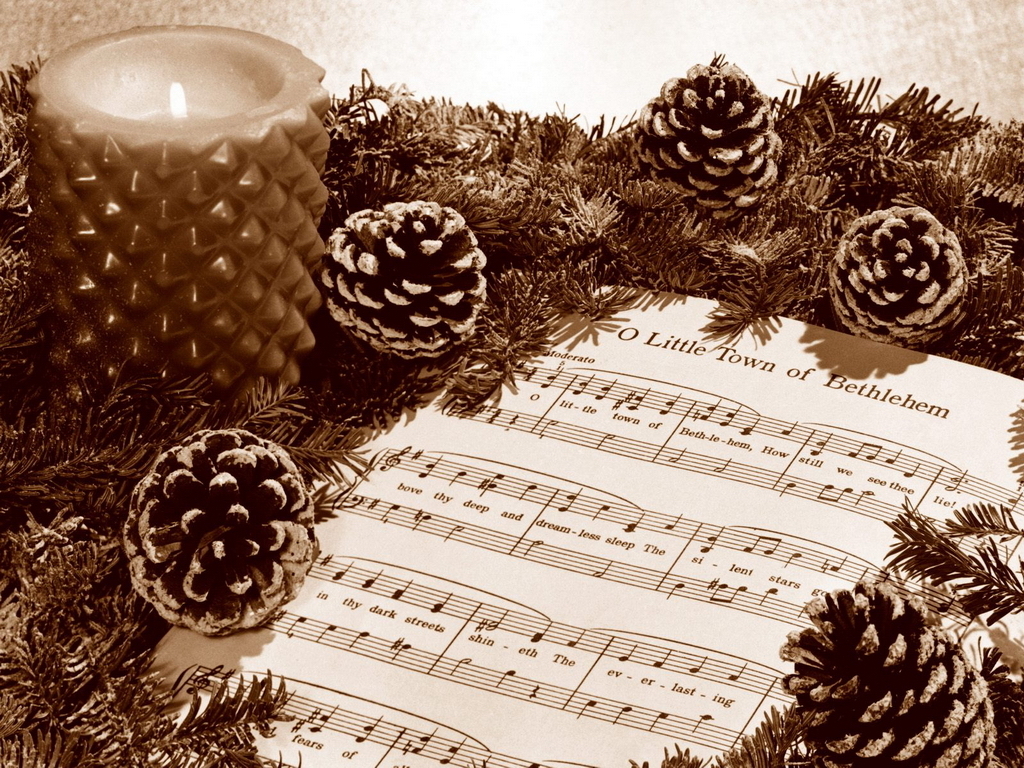 Christmas Music Wallpaper