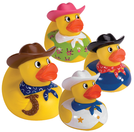  Cowboy Rubber Duckies