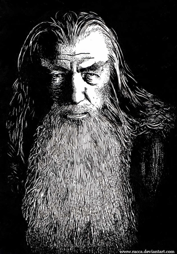  Gandalf người hâm mộ art