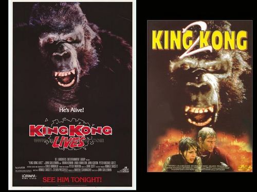  King Kong Lives Movie Poster