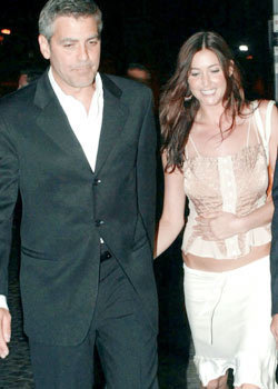 Lisa and George Clooney