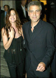 Lisa and George Clooney